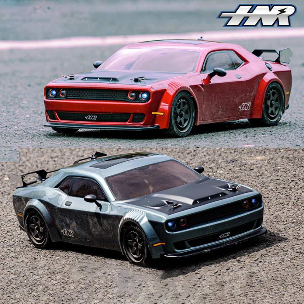 HNR H9802 4x4 Brushless RC On-Road Racing 1/10 Electric Remote Control Flat Running Drift Racing Car Adult Children's Toys