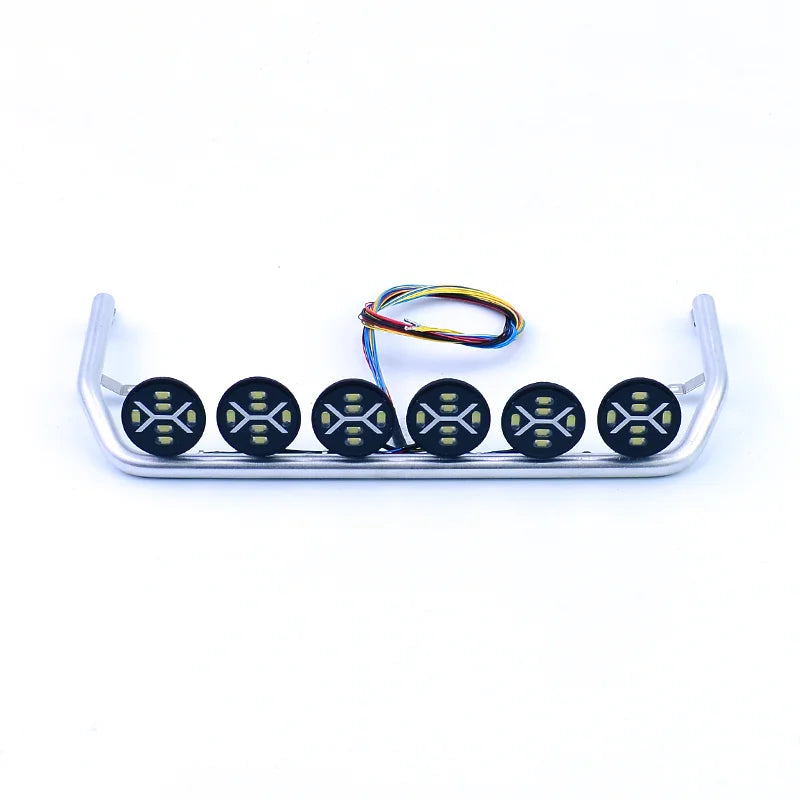 LED Simulation Roof Lights Rotating Lamp for 1/14 Tamiya RC Truck SCANIA 770S R620 Volvo FH16 BENZ Actros MAN TGX TGS Car