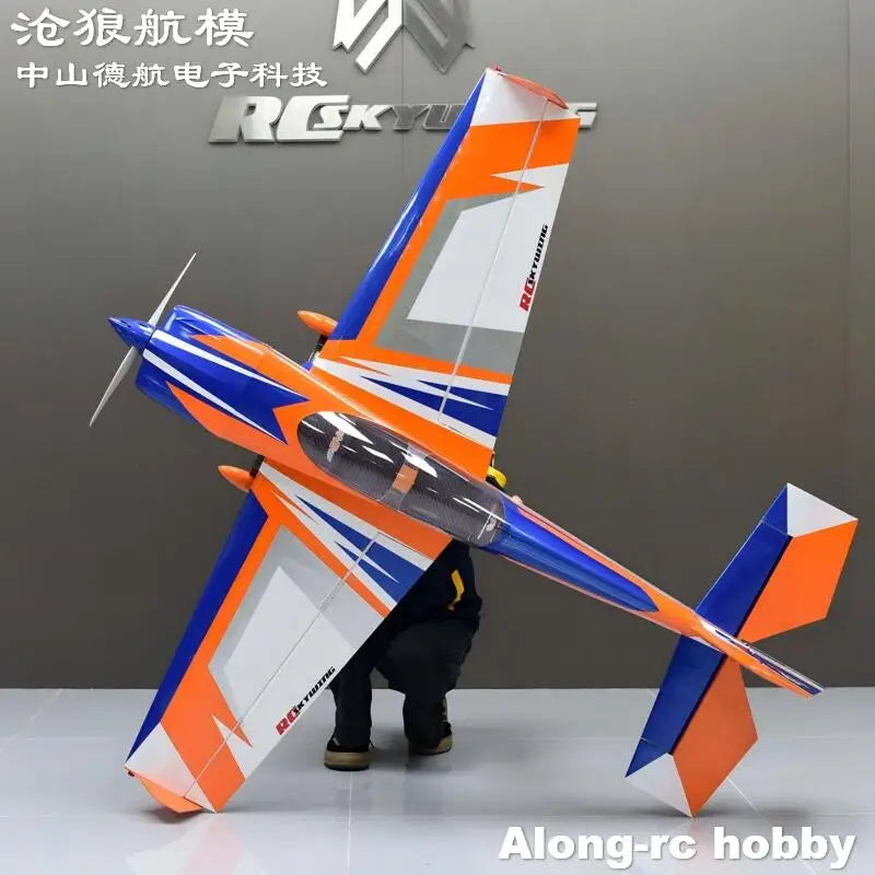 RC Skywing Wood Material  Plane RC 3D Airplane Models Hobby  60" 60 Inch 1524mm Wingspan Extra NG 70E EP GP Aircraft F3D Kit