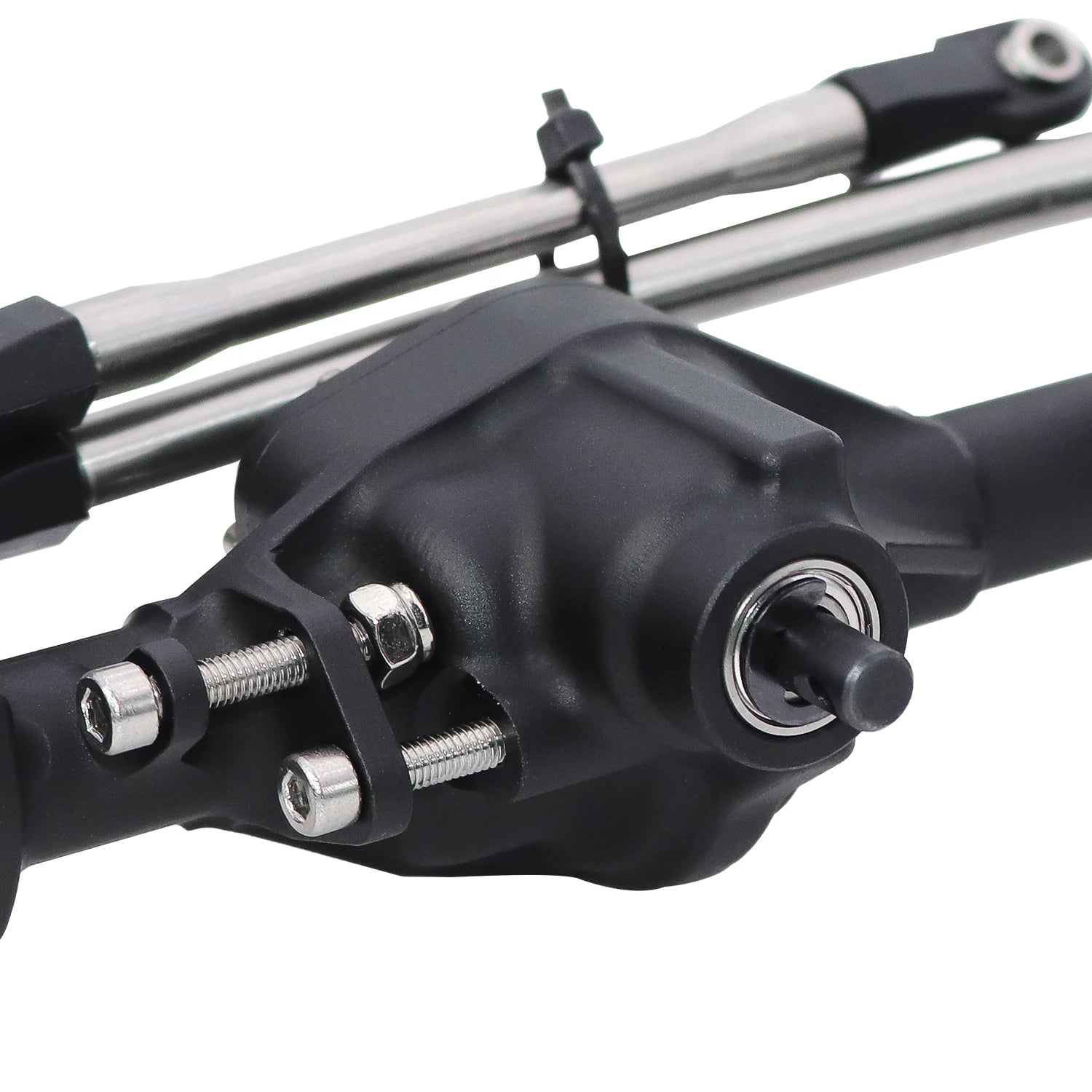 CNC Aluminum Front Rear Straight Axle One Piece Construction Offset  For 1/10 RC Crawler Axial SCX10 II Vanquish VS4-10 Chassis