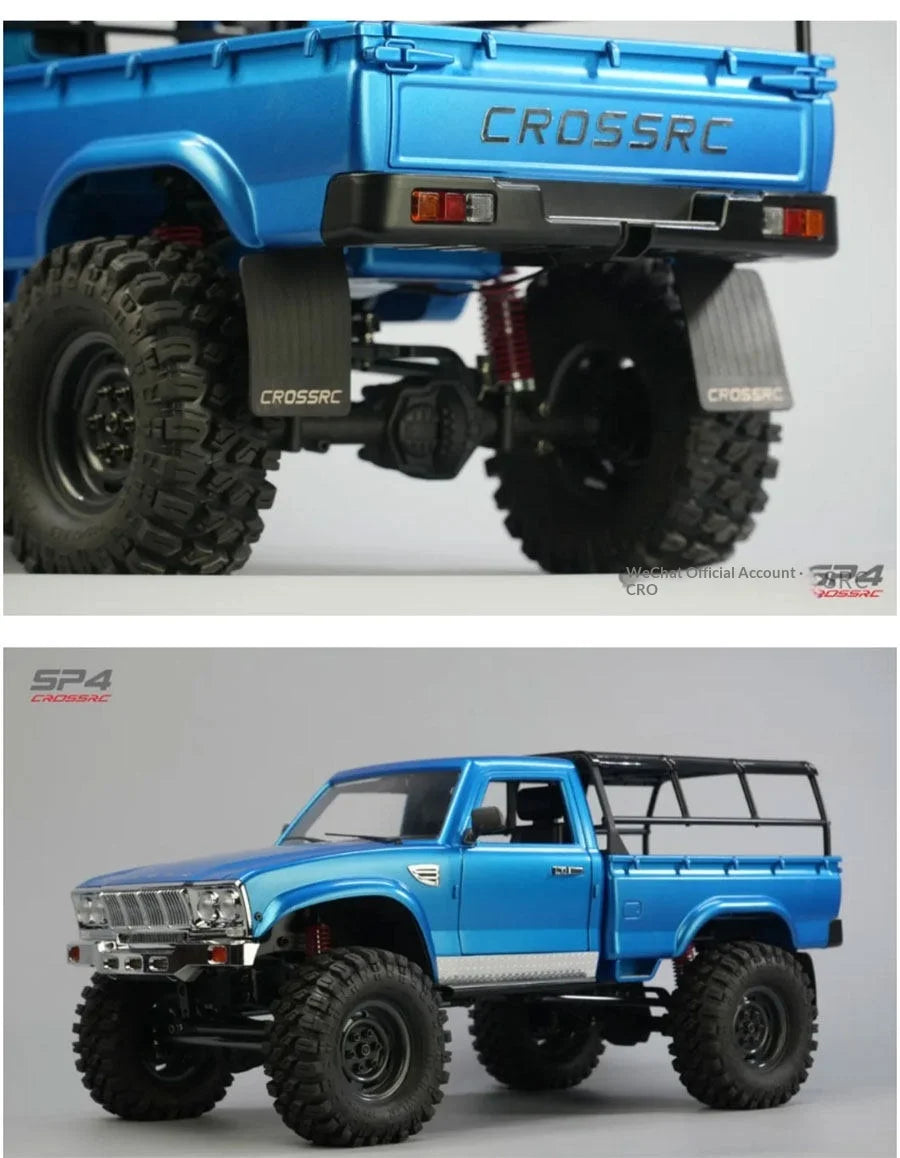 CROSSR Sg4 Half-Scale Sp4 Truck 1/10 Remote-Controlled Electric Four-Wheel-Drive Competitive Climbing Off-Road Vehicle Model