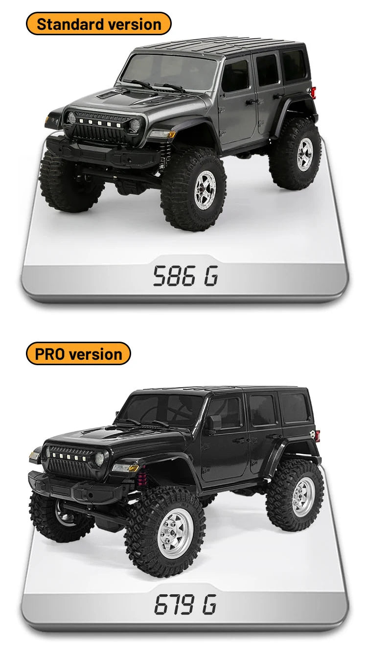 C8801 PRO/ C8801 1/18 RC Car With Light 2.4G 4WD Electric Climbing High-Speed Off-Road Vehicle Remote Control Toys For Kid Adult