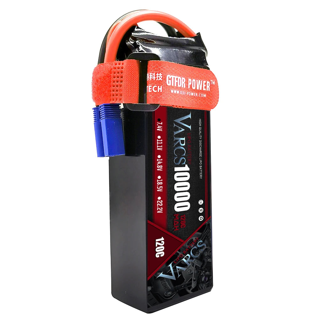 2PCS VARCS 7.4V 7.6V 11.4V 11.1V 15.2V 14.8V 22.2V 2S 3S 4S 6S 5200Mah 6300Mah 6500mAh 6200mAh 6750mAh 8000mAh 7000mAh 10000mah