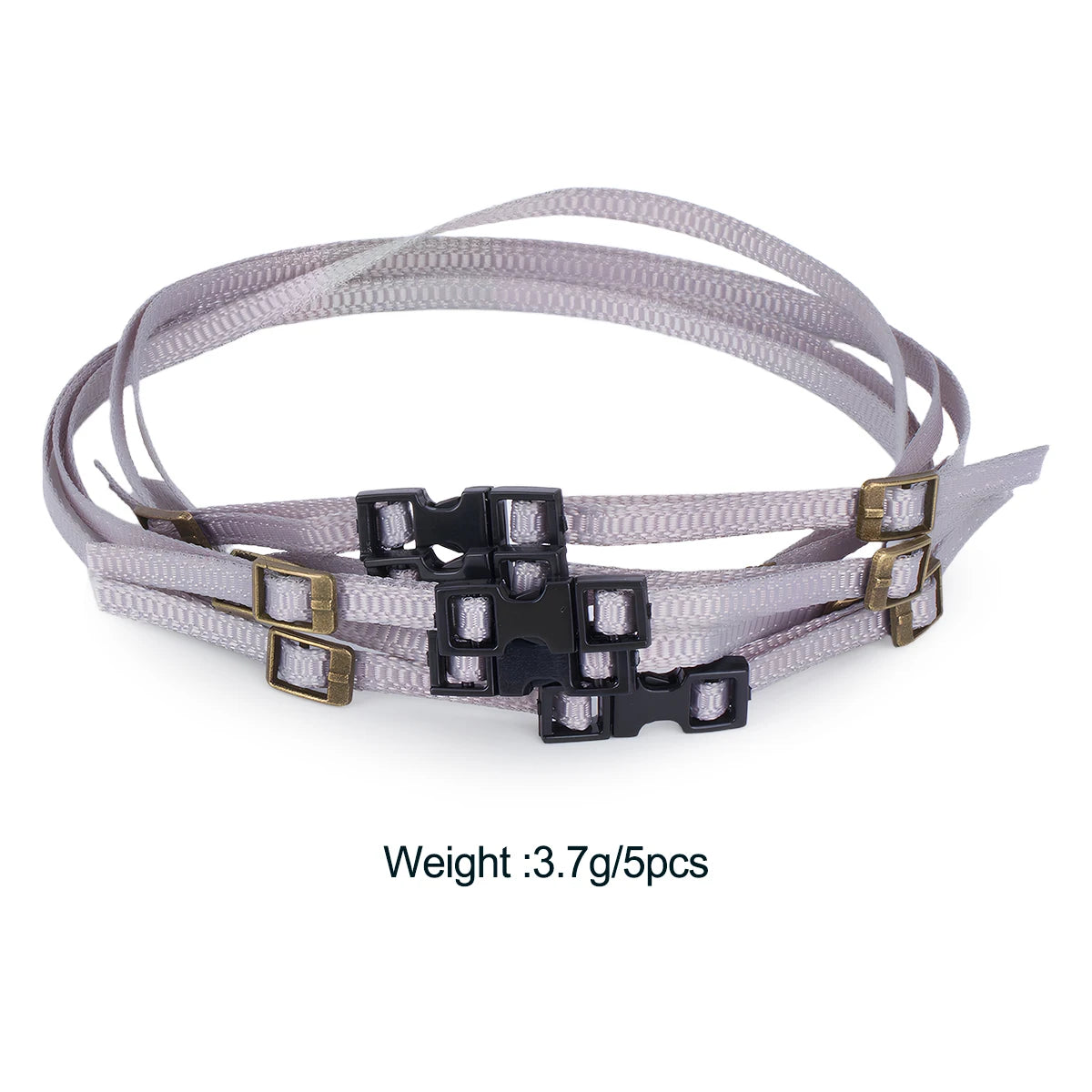 5Pcs Luggage Rope Roof Rack Tie Down Straps Buckle Decorate Strap for 1/8 1/10 1/18 1/24 RC Crawler SCX10 TRX4 TRX6 YK4102 RGT