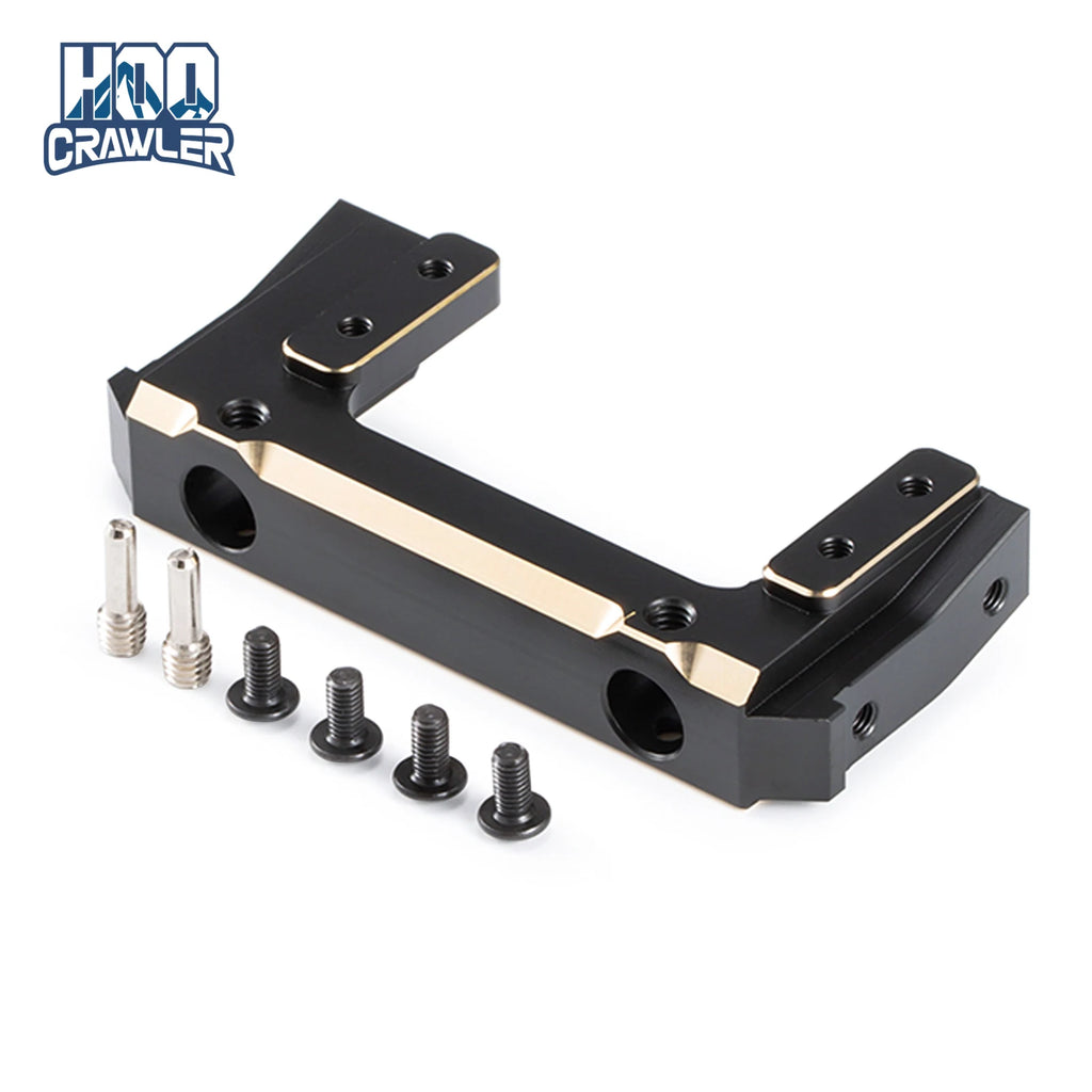 SCX10 II Heavy Brass Front Bumper Servo Mounts Weights 86g for 1/10 Axial 90046 90047 Chassis Frame RC Crawler Optional Parts