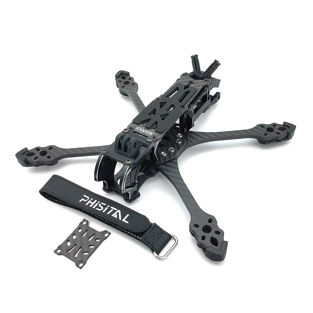 PhiSital Mark5 O4 Pro FPV Frame Kit  X/DC Vesion 5inch Carbon Fiber Quadcopter Racing Drone for RC freestyle DIY parts