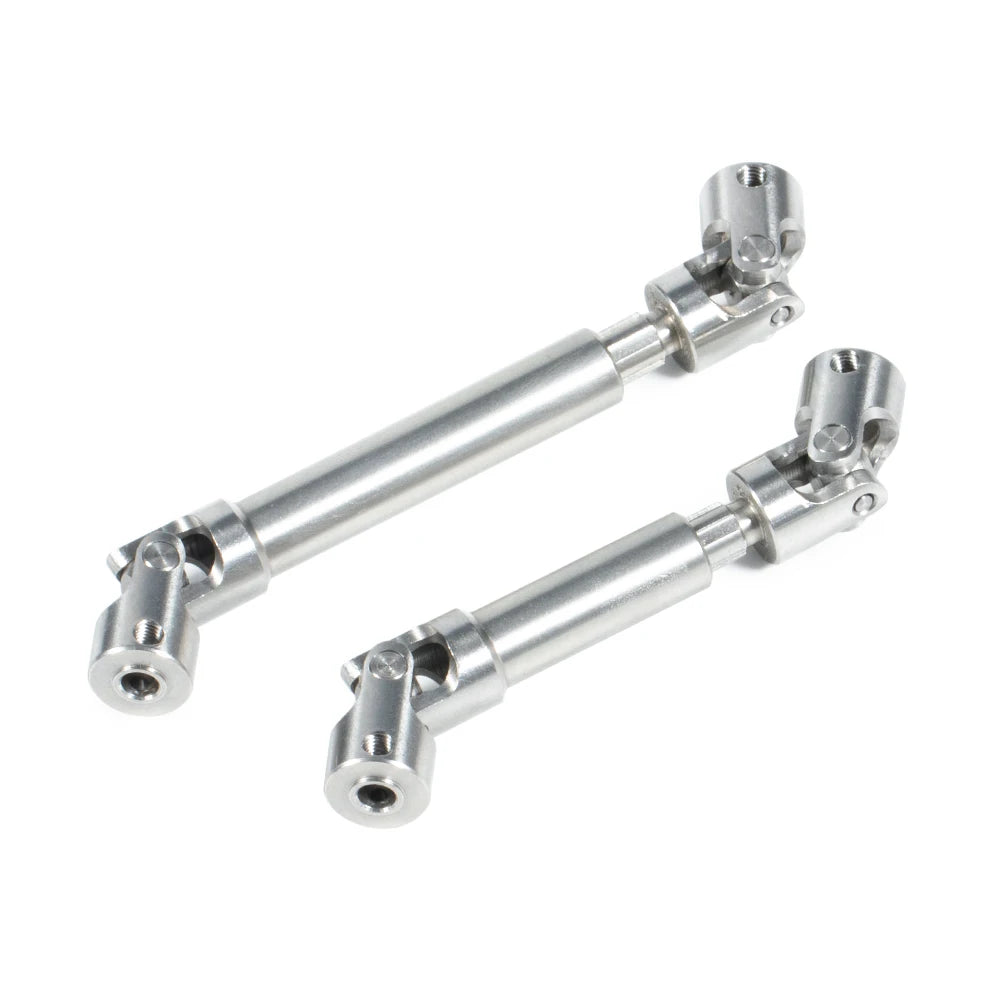 Steel Heavy Duty Drive Shaft Universal Joint Driveshaft for 1/18 RC Rock Crawler Axial UTB18 Capra Unlimited Trail Buggy Upgrade