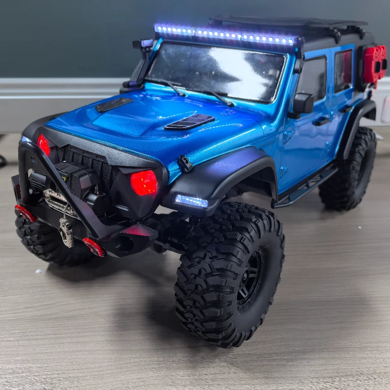NEW Upgrades 2025 HB R001 Bronco with electric winch 1/10 4WD Remote Control Off-road Vehicle Electric Model RC Climbing