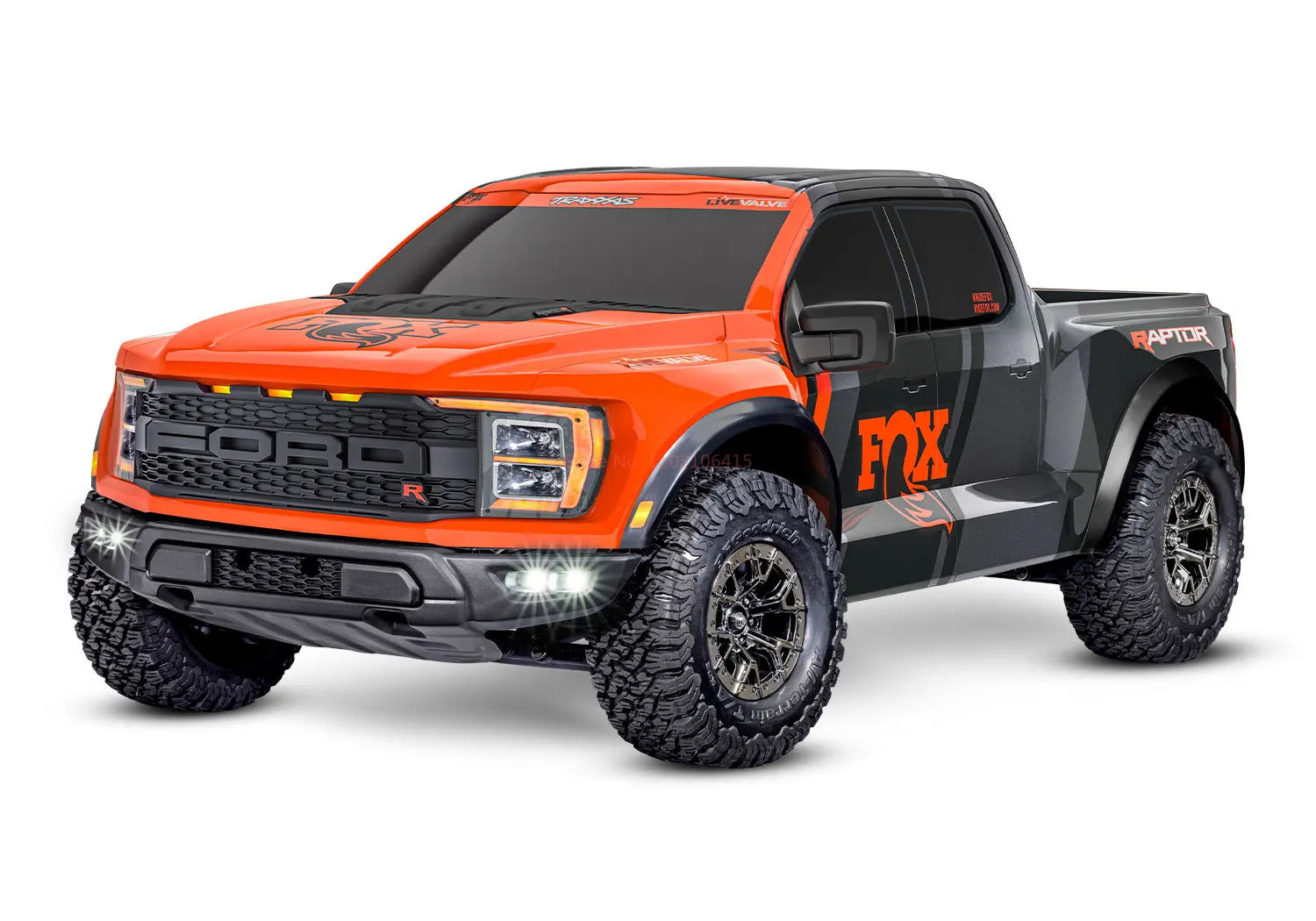Traxxas 1:10 Raptor R 4*4 F150 Ultimate Four-Wheel Drive Brushless Short Card Remote Control Off-Road Vehicle Desert Short Card