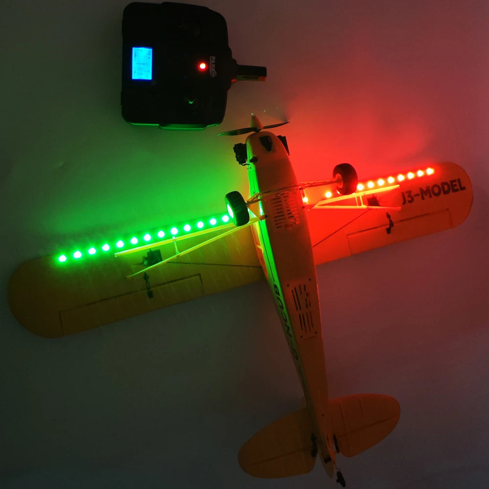 Hot Sale RC Plane RTF 2.4G Brushless Motor 3D/6G Remote Control Airplane  Wltoys A160 Upgraded J3-CUB Ready To Fly