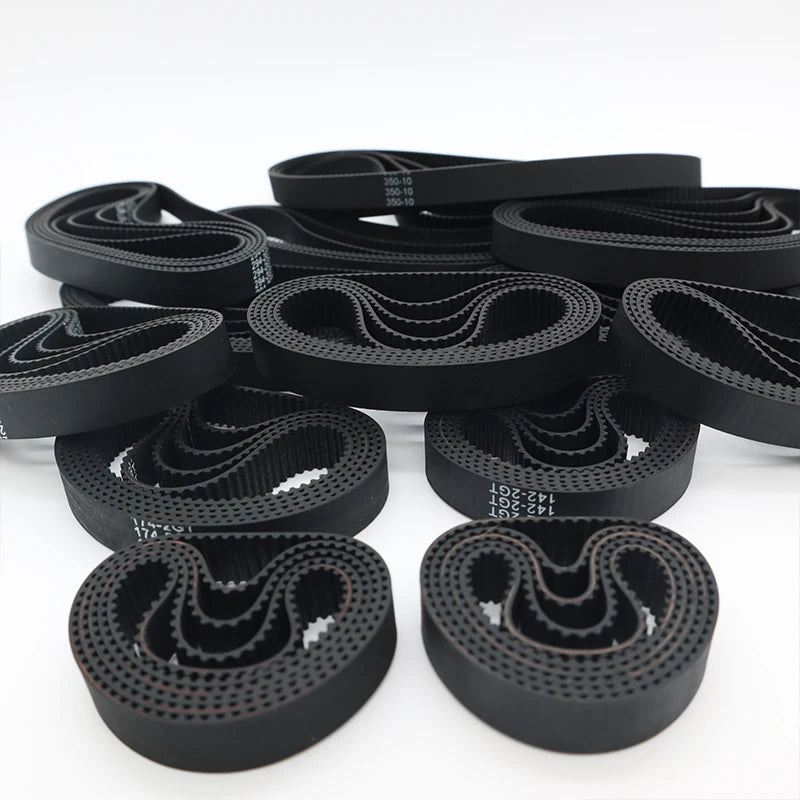 HTD 3M Belt Width 6 10 15 20mm Timing Belt Closed Loop Rubber Belt Length 564mm~768mm Pitch 3mm 3M 188~256Teeth Synchronous Belt