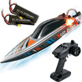 22.8Inches UDI R/C UDI018 Large RC Speed Boat 2.4G 4WD  40-45km/h Remote Control Brushless Watercraft for Hobby Adult