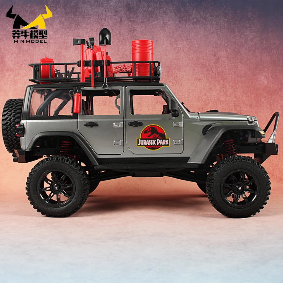 MN MODEL MN128 RC Crawler 4x4 Car 2.4G Climbing Buggy Professional with LED Light Full Scale Remote Control Cars