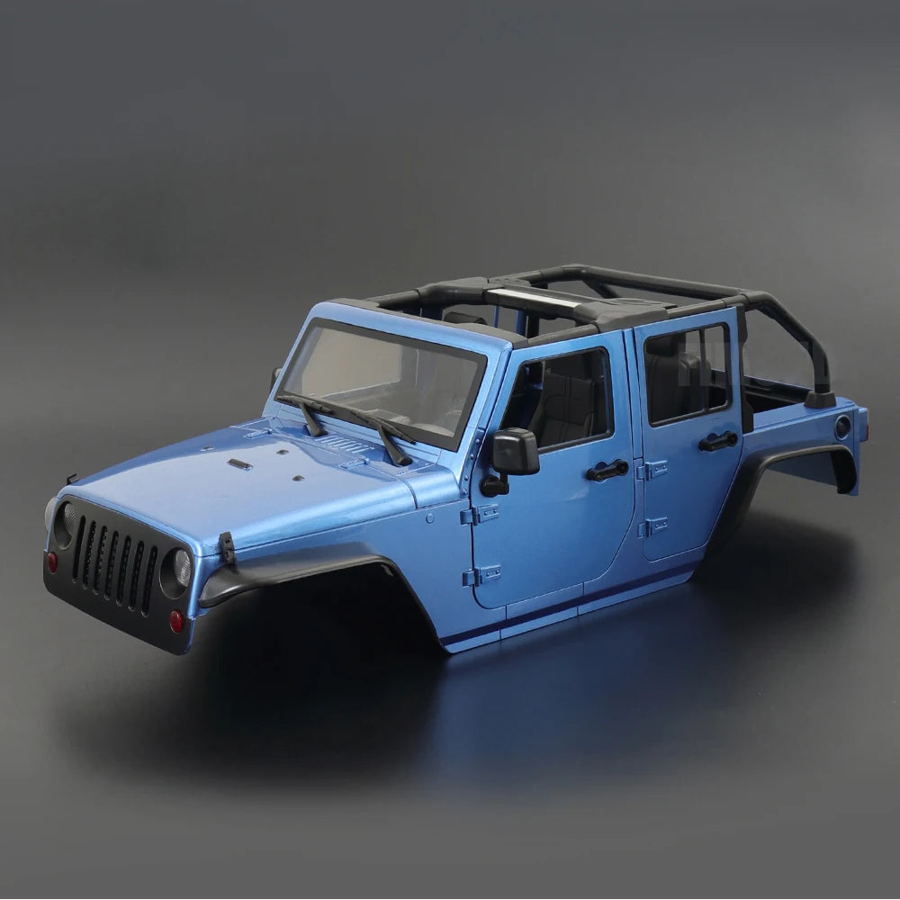 1:10 Scale Convertible Hard Body Kit 313mm Wheelbase for 1/10 RC Crawler Car Axial SCX10 90046 TRX4 Redcat GEN8