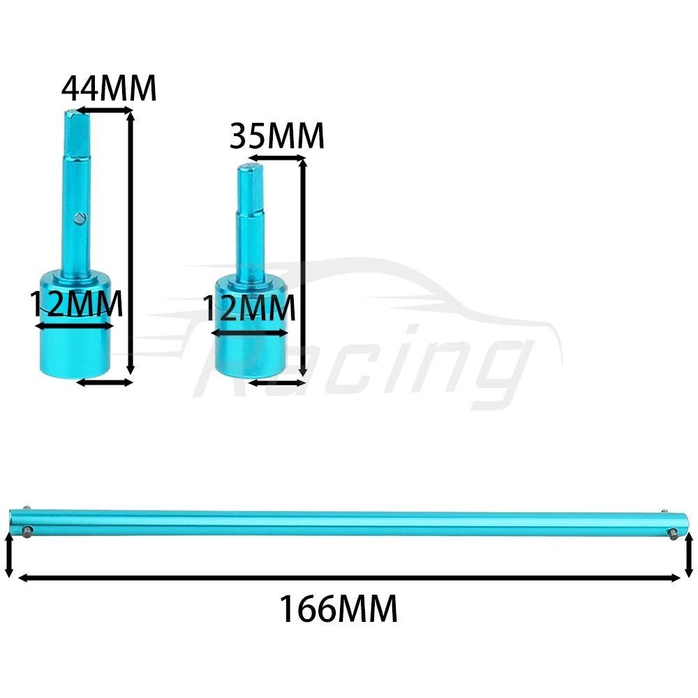 Metal Suspension Arms Steering Knuckle Gearbox Housing Motor Mount CVD Shaft for Tamiya TT01 TT-01 1/10 RC Car Upgrade Parts