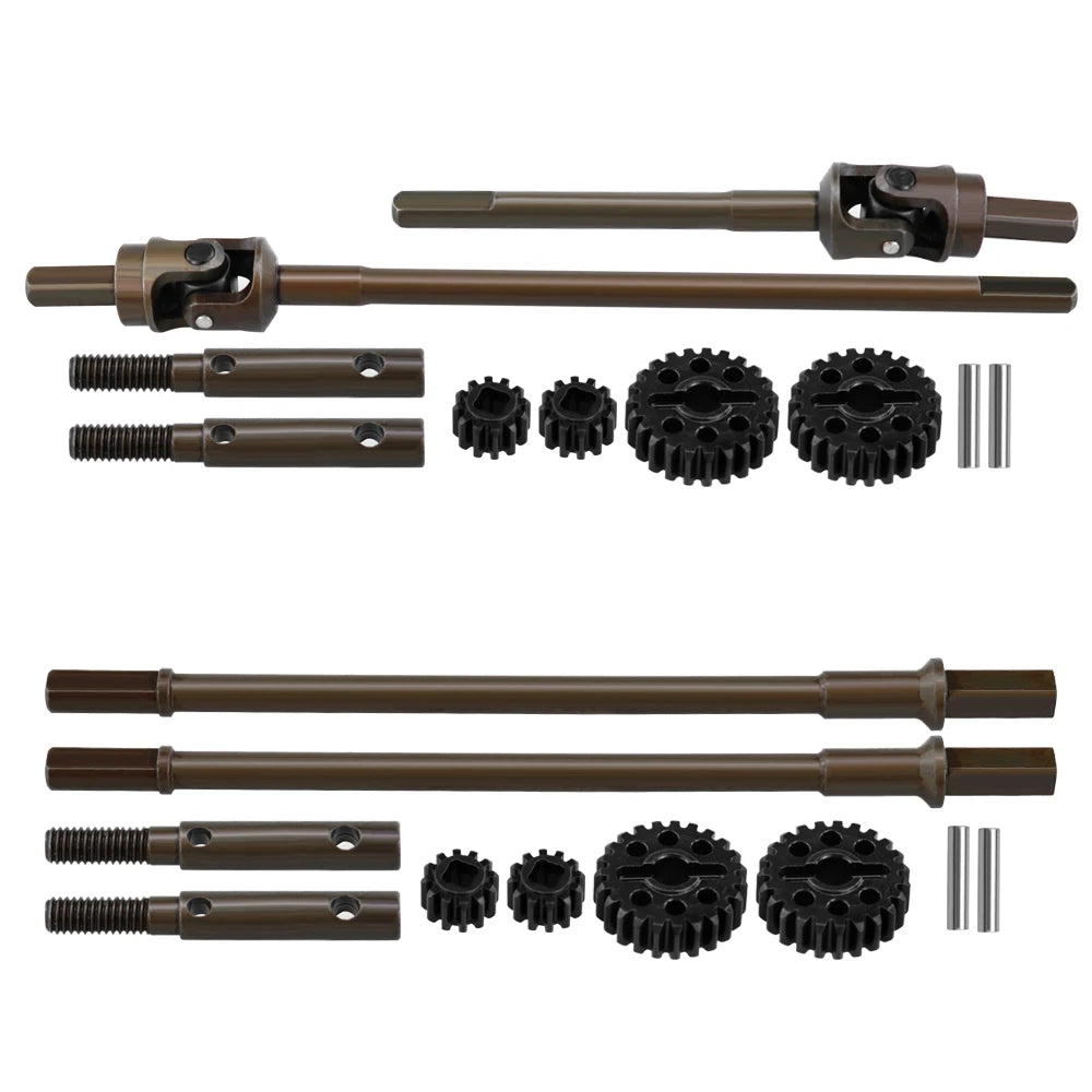 1/10 RC Crawler All Metal Front and Rear Portal Axle for Axial Capra 1.9 UTB AXI03004 Buggy F9 Wraith 90018 RR10 Upgrade Part