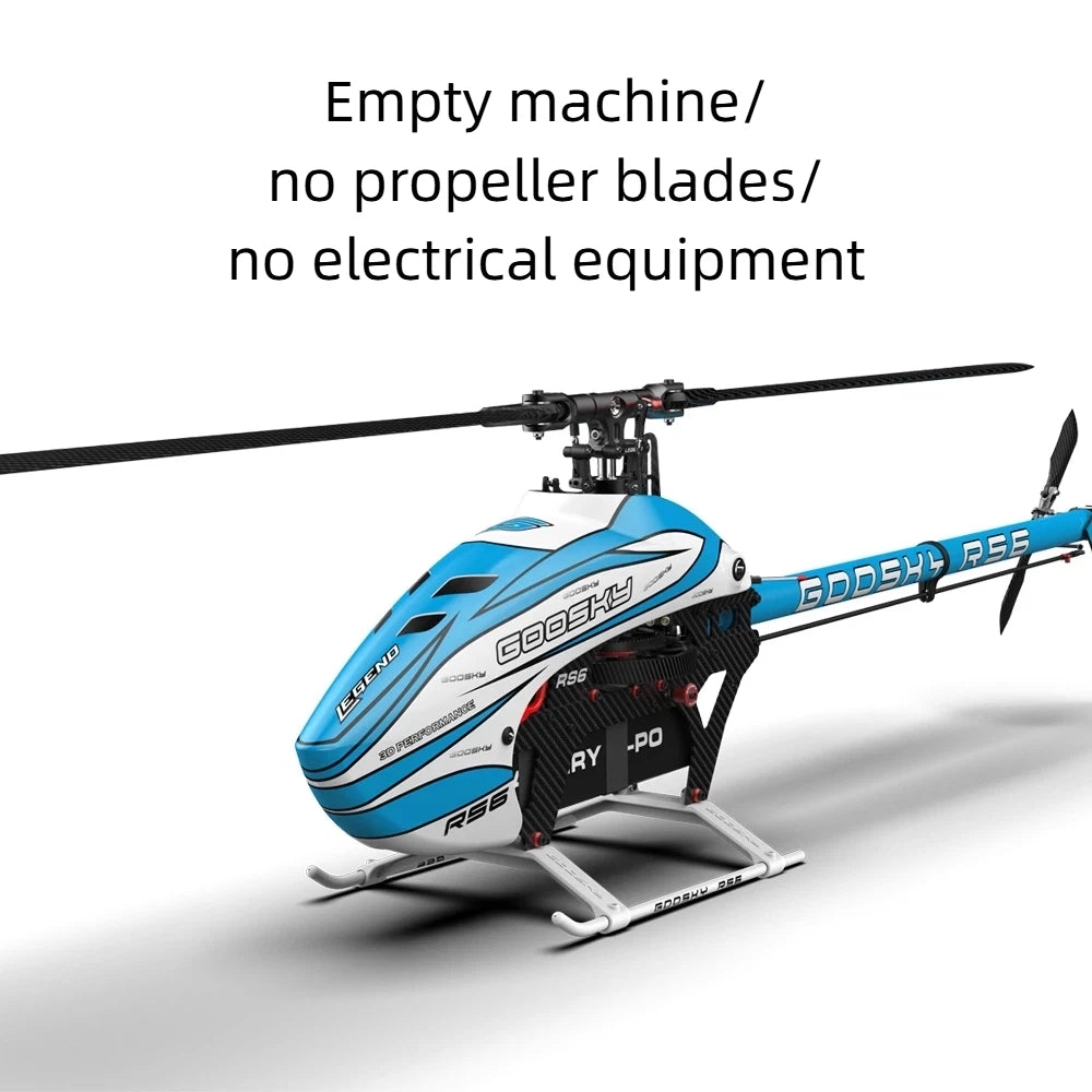 Goosky Rs6-600 Class Model Aircraft 3d Stunt Remote Control Helicopter Without Propeller Blades Or Electrical Equipment