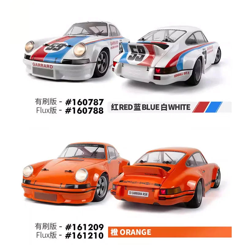 HPI 1:10 SPORT 3 Simulation 1973 Carrera 4WD Brushless Limited Edition Remote Control Electric Drift Car Hobby RC Boy Toy RTR