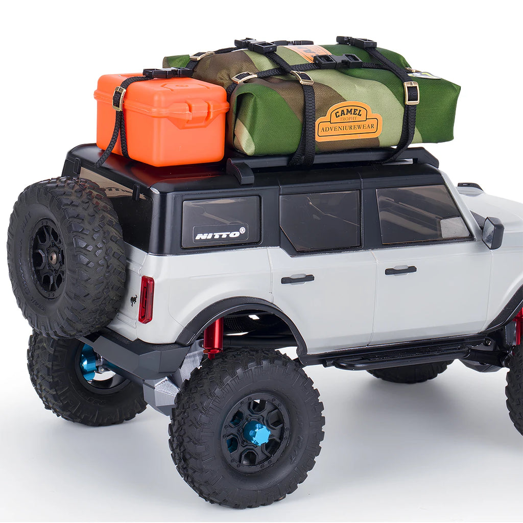 1/18 1/24 RC Crawler Roof Top Tent Simulation Decoration for TRX4M Bronco Defender SCX24 DIY Upgrade Accessories