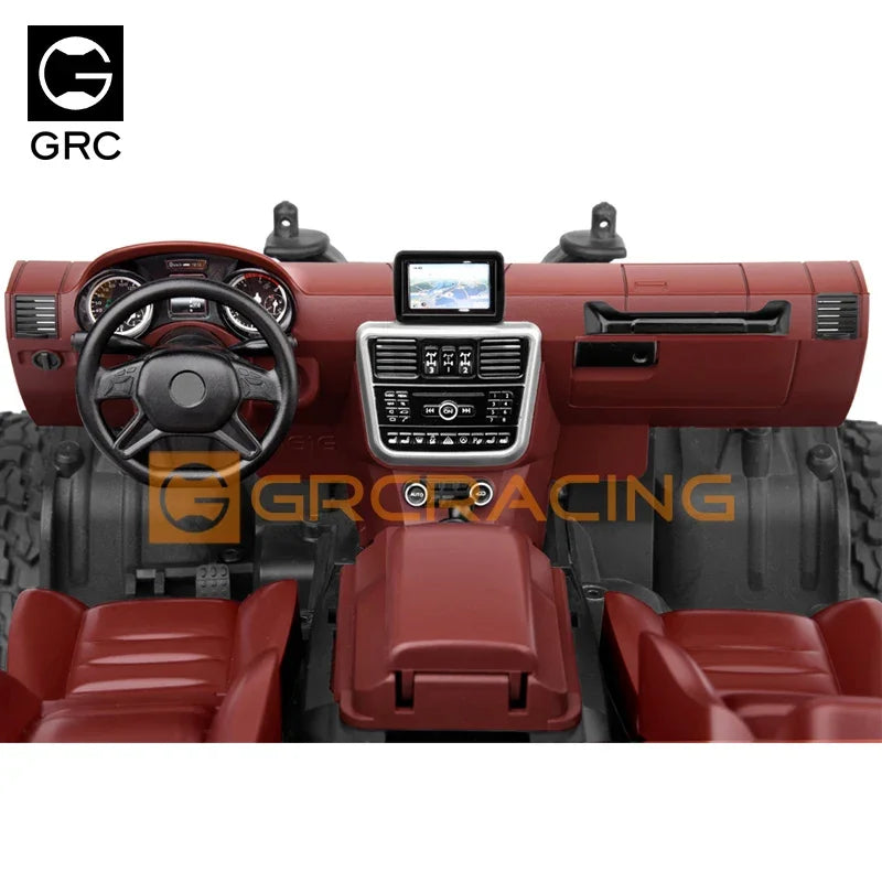 GRC 1/10 Benz Interior Full Set For Traxxas TRX4 G500 TRX6 G63 Body Simulation Upgrade parts accessories  #G161GR G161GY