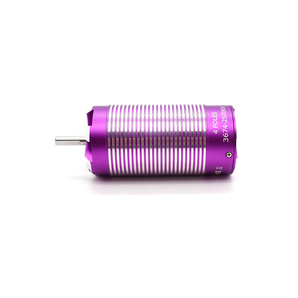 YSIDO Brushless Sensorless Motor 3674/3660/3650 4 Poles for 1:8 1:10 WLtoys HSP Tamiya Traxxas GTR RC Off-Road Racing Buggy Cars