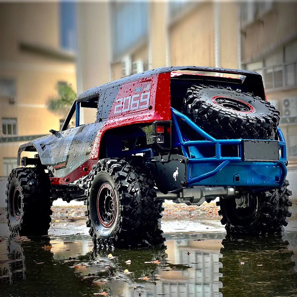 2026 New MJX Hyper Go Hypergo H8P 1:8 Scale Electric Brushless RC Car 1/8 Licensed Bronco 4WD Off Road Rock Crawler 4x4 Drive