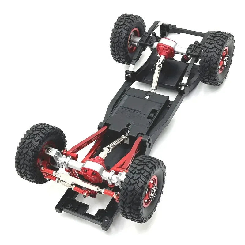 Metal Upgrade, Front And Rear Axle Assemblies, For MN Model 1/12 MN82 LC79 MN78 RC Car Parts