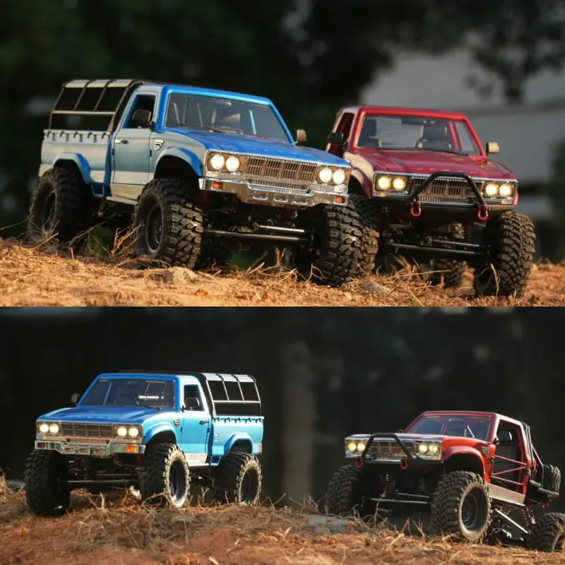 CROSSR Sg4 Half-Scale Sp4 Truck 1/10 Remote-Controlled Electric Four-Wheel-Drive Competitive Climbing Off-Road Vehicle Model