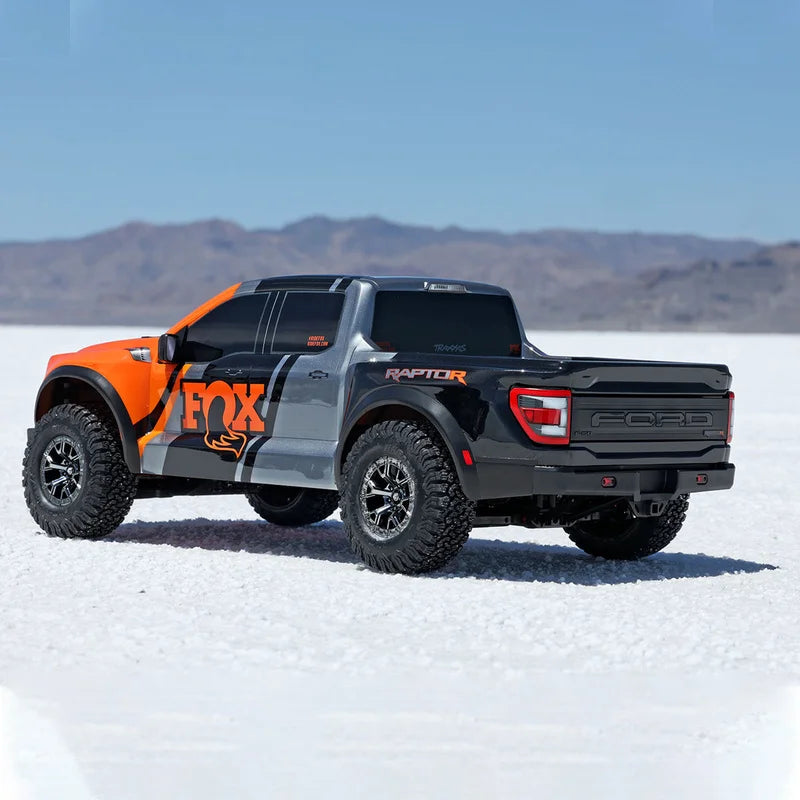 Traxxas 1:10 Raptor R 4*4 F150 Ultimate Four-Wheel Drive Brushless Short Card Remote Control Off-Road Vehicle Desert Short Card