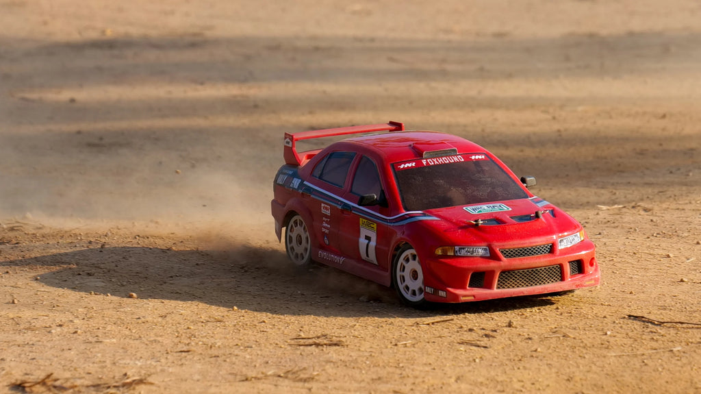 HNR RC Cars H9804 Rally Car 1/10 FOXHOUND 4WD Brushless Electric Realistic RC Rally Car Model 90% RTR Perfect for RC Enthusiasts