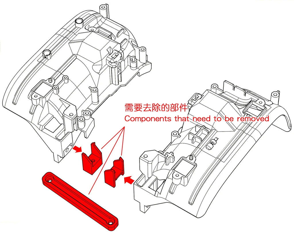 TRX-4 Simulation 324mm Wheelbase 2 Doors Pickup Truck Body Shell for 1/10 RC Crawler Car Traxxas TRX4 DEFENDER RD110 Parts