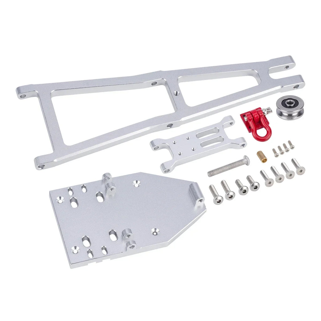 CNC Aluminium RC Wrecker Tow Truck Crane Arm kit Simulation for 1/10 Car Crawler Axial Capra 1.9UTB Trail Buggy Upgrade parts