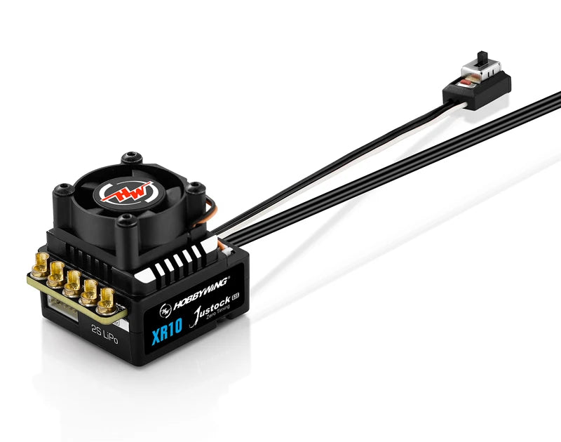 HobbyWing XERUN XR10 Justock G3S 60A Inductive Brushless Electric Adjustment/Motor Set Suitable for 1/10 RC Drift Cars