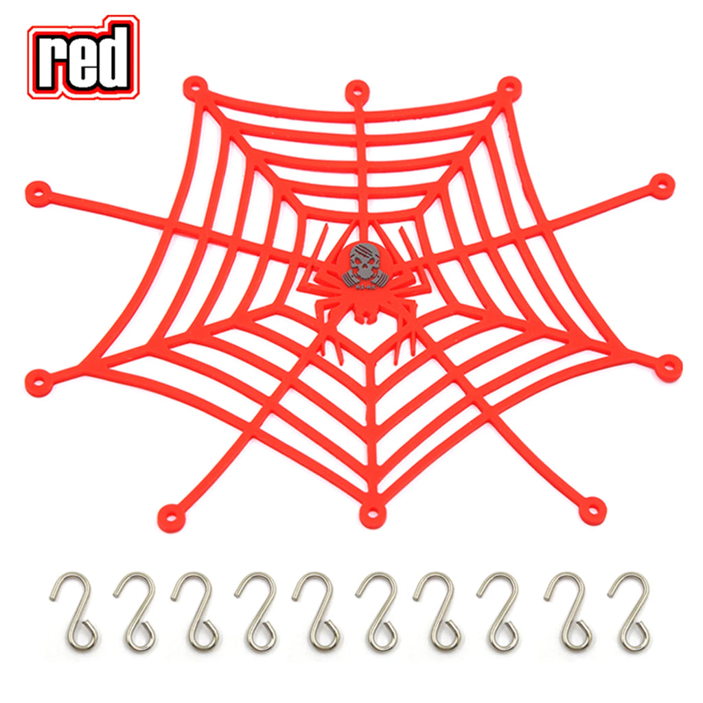 RED SPIDER Painted Cherokee Body 313mm 12.3" Wheelbase Plastic Car Shell for RC Crawler Axial SCX10 & SCX10 II 1/10  90046 90047