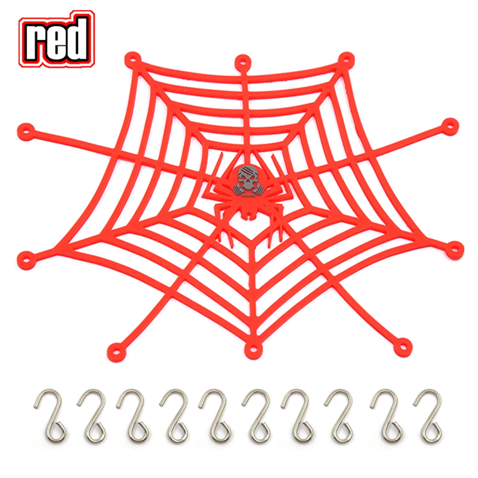 RED SPIDER Painted Cherokee Body 313mm 12.3" Wheelbase Plastic Car Shell for RC Crawler Axial SCX10 & SCX10 II 1/10  90046 90047