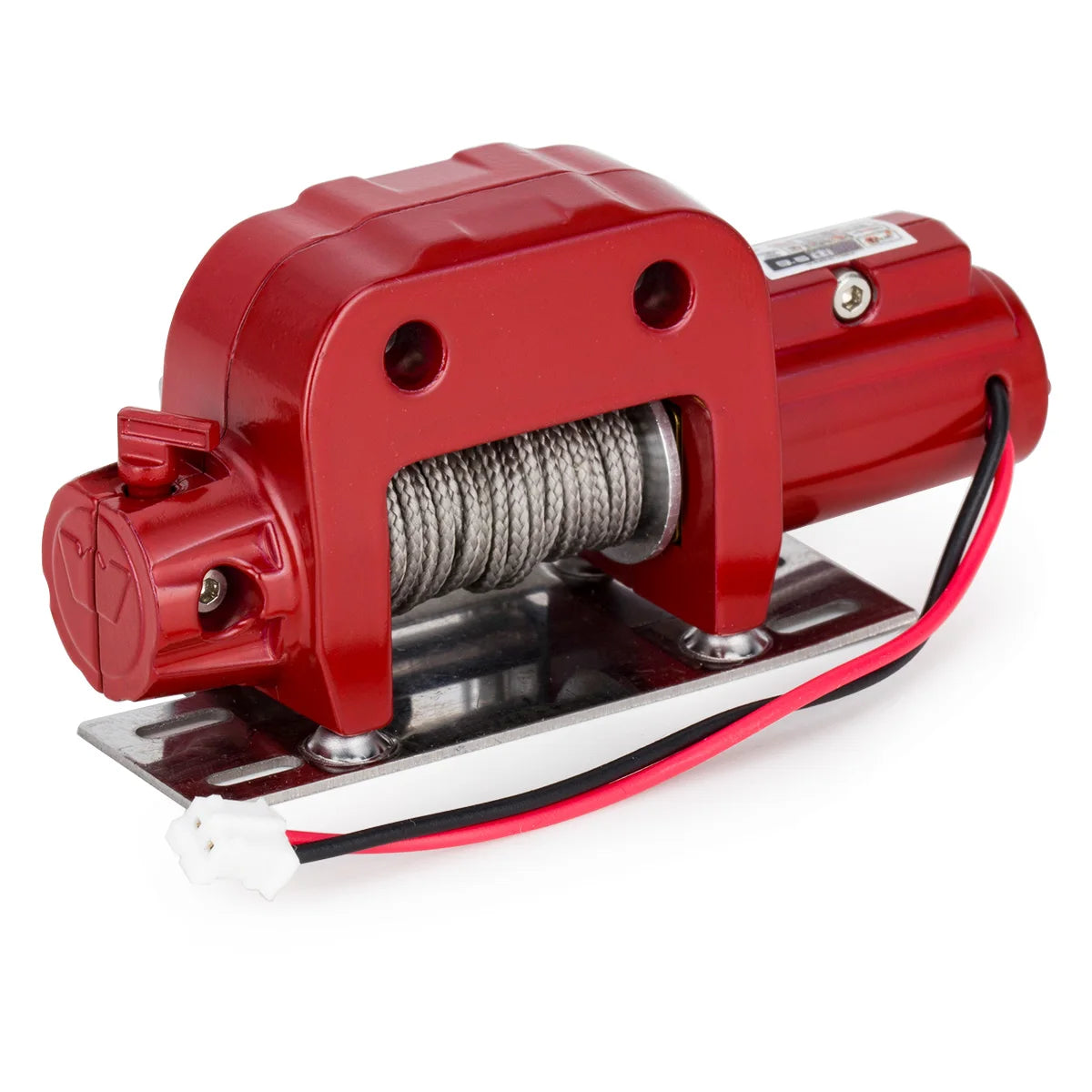 Metal Simulation Winch for 1/10 RC Crawler Car Axial SCX10 90046 TRX4 TRX6 Redcat D110 D90 Tamiya Decorative Upgrade Part