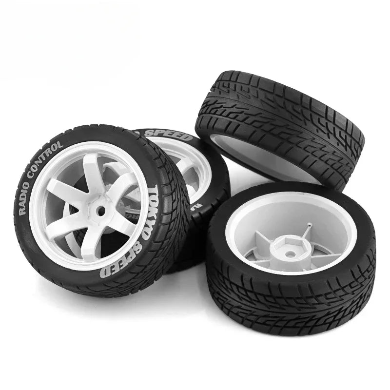 Upgrade Original Wltoys XK 144001 144010 124018 124019 124017 124016 Front Rear Tires 12 HEX for 1/12 1/14 1/16 RC Off-Road Car