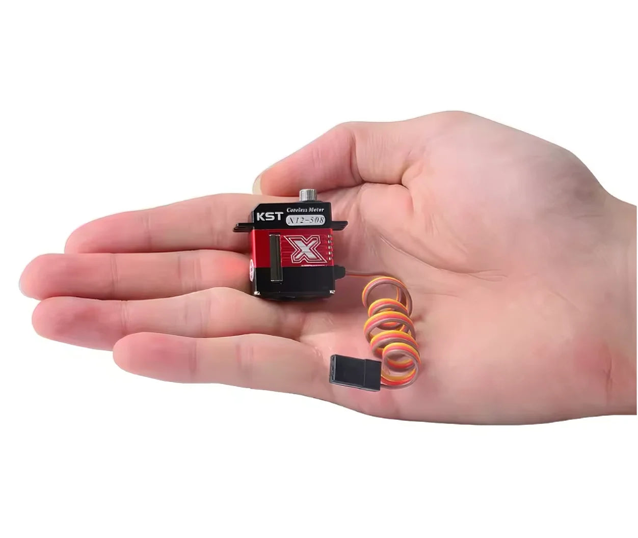 KST X12-508 Digital Micro Servo for RC Helicopters 6.2Kgf.cm Torque 0.07sec Response Time Metal Gear High Voltage HV