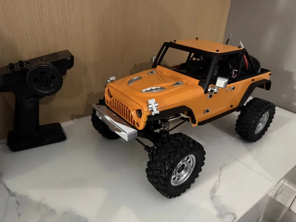 Mjx H12y Pro Rc Car 1/12 Brushless Off-Road Climbing Vehicle Magnetic Quick-Release Aluminum Metal Body Metal Servos Rc Toy