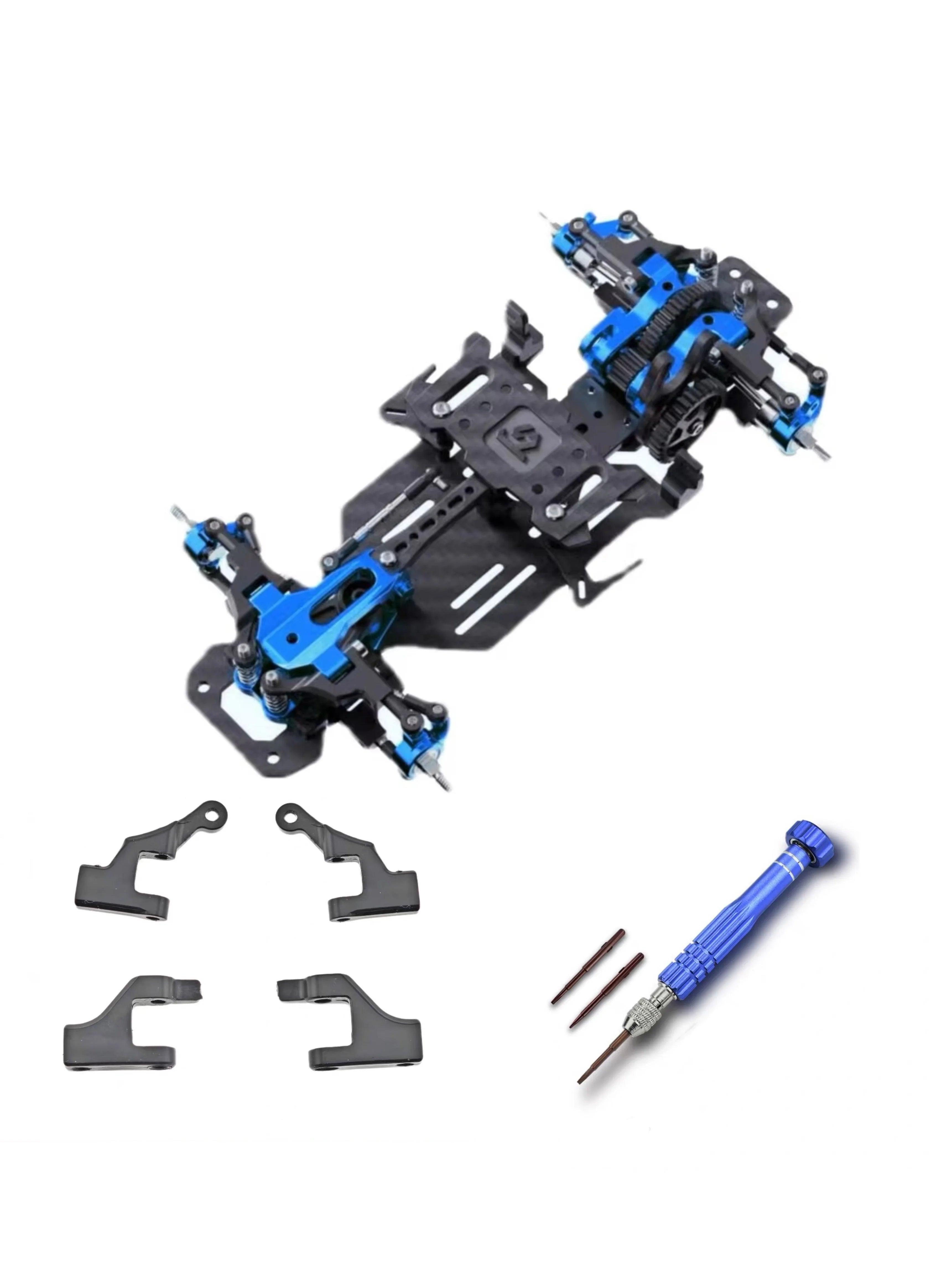 TG RACING RWD Rear Drive Drift Racing RC Car Frame Chassis 1/24 1/28 Remote Control Vehicle Screwdrivers and parts