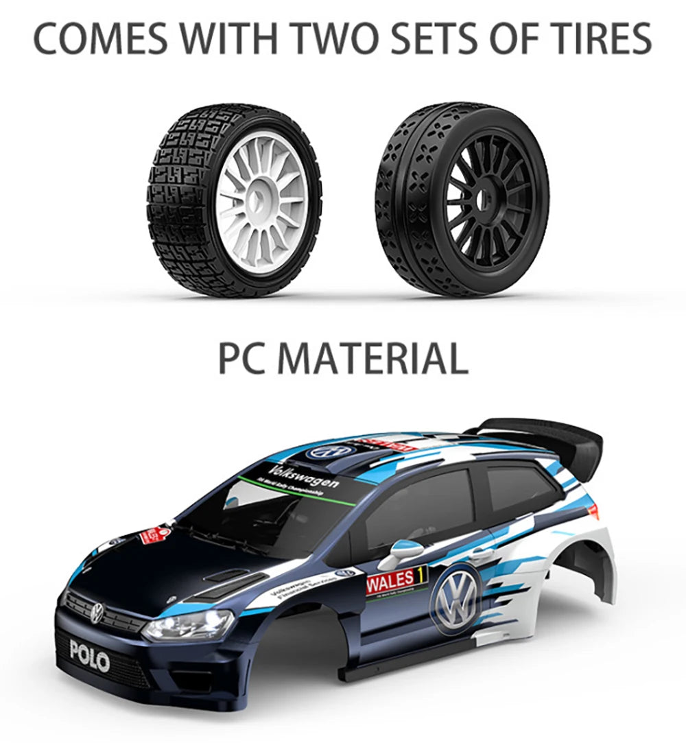Licensed MJX Hyper Go 7304 1/7 4WD Brushless Rally RC Drift Car ARTR Remote Control Toy Racing Vehicle 4x4 Drive 60km/h
