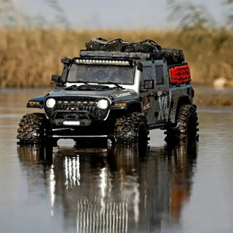 Crossrc Emo X4 Leopard 1/8 Rc 4wd High Speed Simulation Remote Control Electric Variable Speed Climbing Off Road Vehicle Model