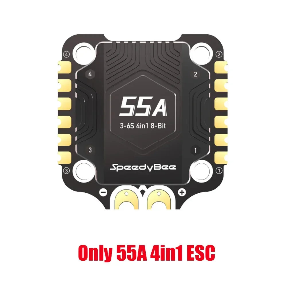 Speedybee F405 V4 Stack BLS 55A 4-in-1 ESC&FC 30x30 RC iNAV Betaflight Configure Bluetooth 3-6S FPV 5-8 inch frame Drone parts