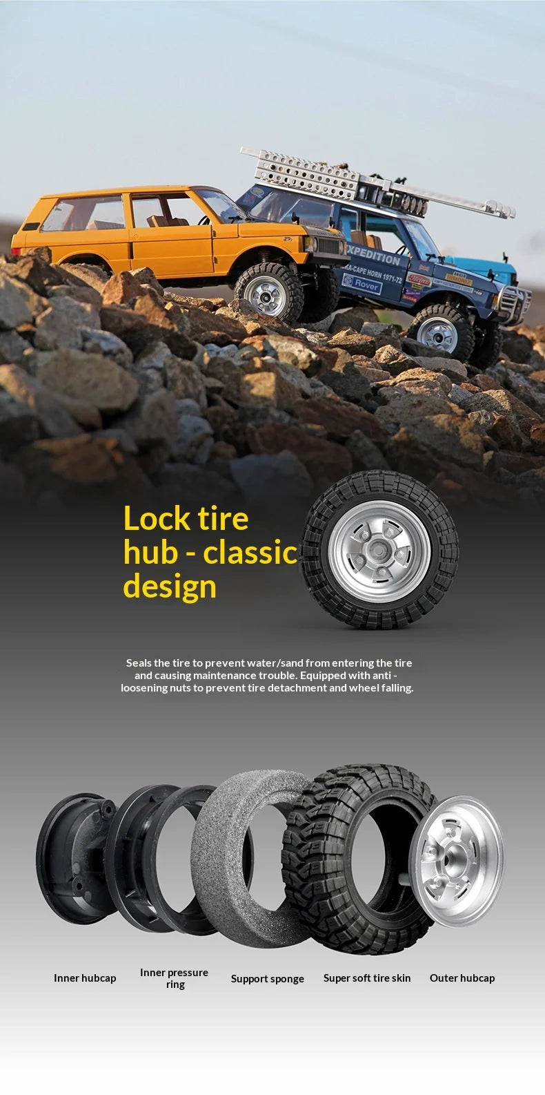 New Hot Selling MN168 1:12 4WD RC Off Road Climbing Car Portal Axle Electric Remote Control Truck Model Toy for Outdoor Play