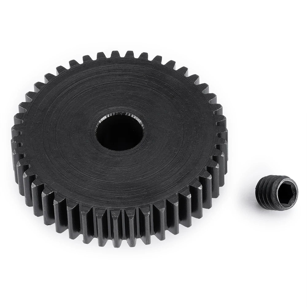 TRINOOD Steel 48P Motor Gear Pinion 17-45T for 5mm Shaft 1/10 1/8 1/6 1/5 RC Buggy Monster Truck Drift Car Off-Road Crawler Part
