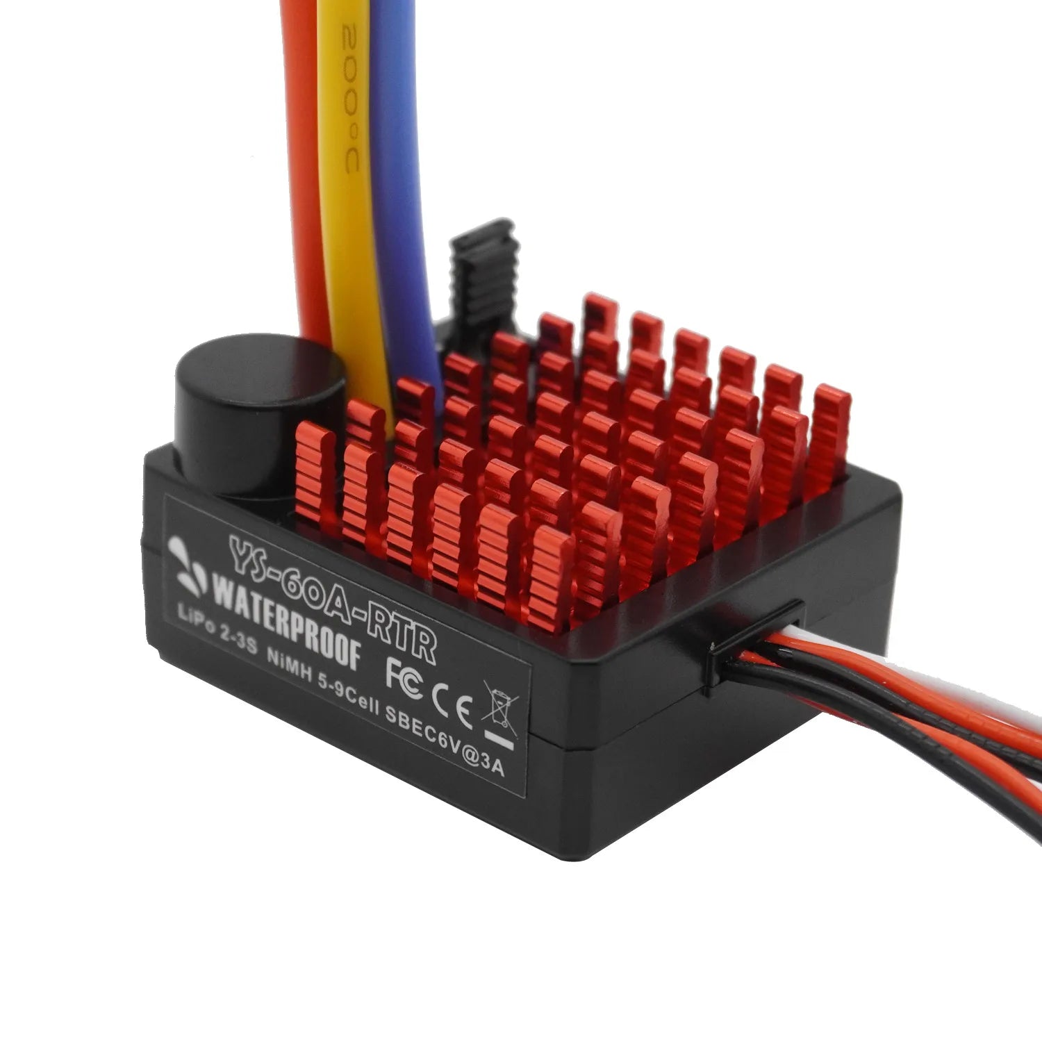 YSIDO 540 Combo Brushed Motor 55T 45T 35T 60A ESC for 1/10 Off-Road Rock Crawler Climbing RC Car Traxxas TRX4 Axial SCX10