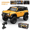 HB 1/10 RC Crawler R1001 4WD RTR Off-road Car with LED 2.4G Electric Remote Control Climbing Rock Buggy Vehicle for Adults