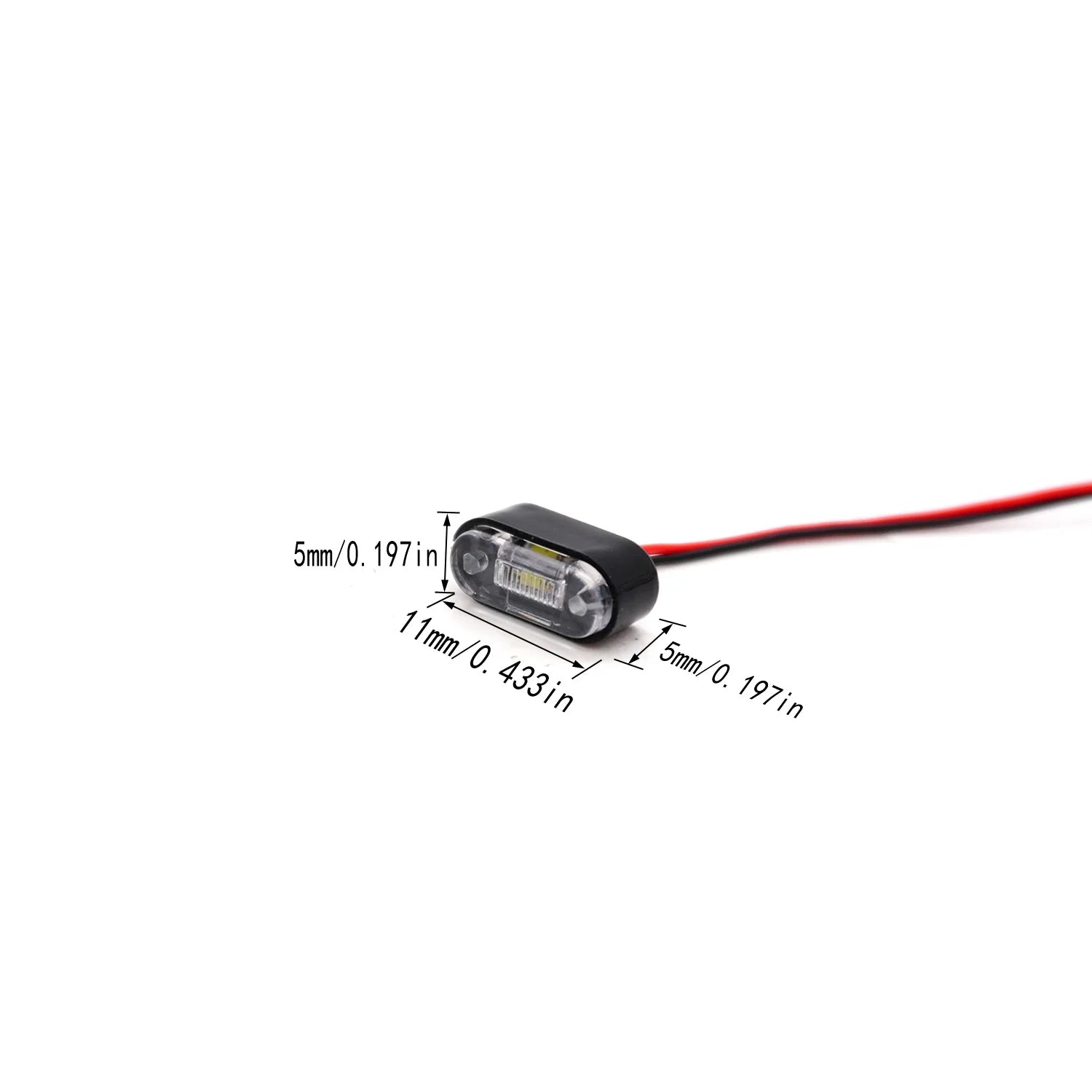 YSIDO RC Car Turn Signal Led Warning Lights Marker Lights for 1/10 TRX4 Defender Bronco SCX10 1/14 Tamiya S cania Actros Volvo