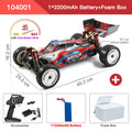 Wltoys 104001 RTR 1/10 4WD RC Car 2.4G Remote Control Racing Car Drift 45km/h High Speed Off-Road Climbing Metal Vehicles Toys