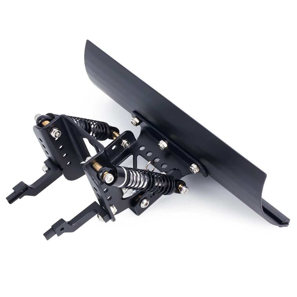 Adjustable Aluminum Alloy Snow & Sand Shovel for 1/18 1/24 RC Crawler - Fits TRX4M & SCX24, Metal Upgrade Shovel Accessory